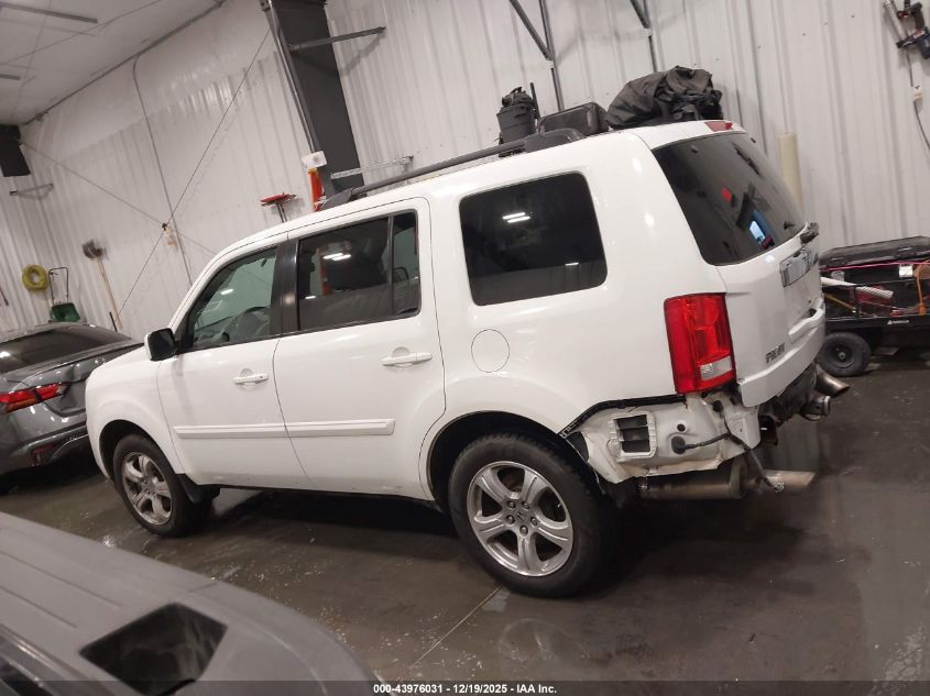 2015 Honda Pilot Ex-L VIN: 5FNYF4H55FB015371 Lot: 43976031
