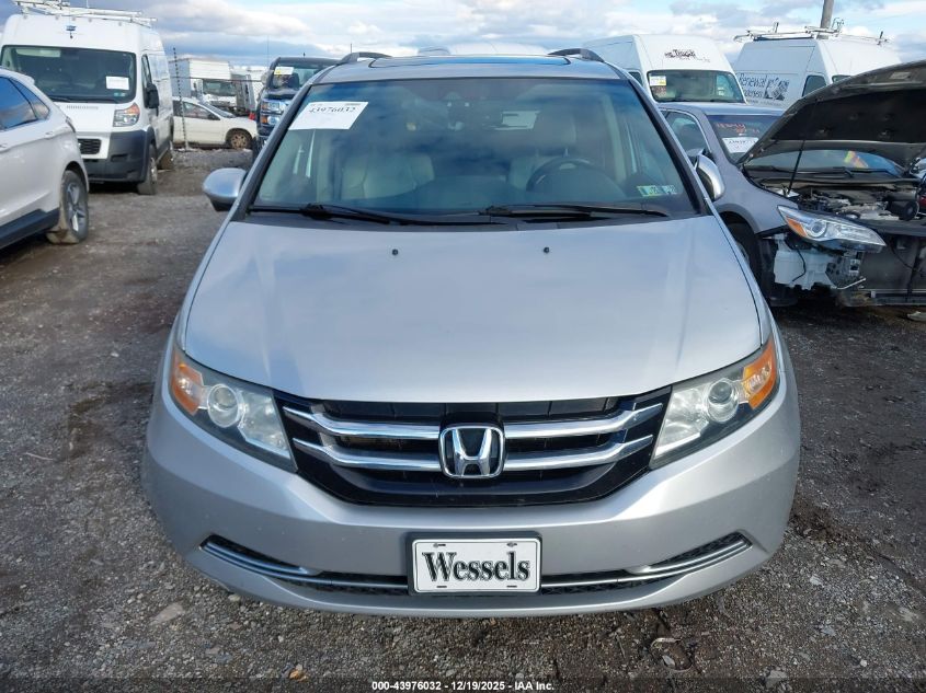 2015 Honda Odyssey Ex-L VIN: 5FNRL5H65FB072035 Lot: 43976032
