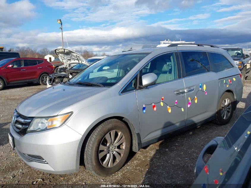 2015 Honda Odyssey Ex-L VIN: 5FNRL5H65FB072035 Lot: 43976032