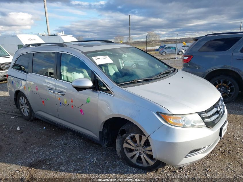 2015 Honda Odyssey Ex-L VIN: 5FNRL5H65FB072035 Lot: 43976032