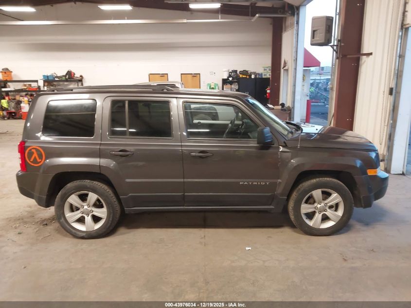 2017 Jeep Patriot Latitude 4X4 VIN: 1C4NJRFB2HD122282 Lot: 43976034