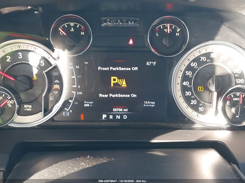 2018 Ram 2500 Laramie 4X4 6'4 Box VIN: 3C6UR5FL2JG169947 Lot: 43976047