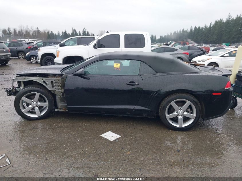 2014 Chevrolet Camaro 1Lt VIN: 2G1FB3D35E9264170 Lot: 43976049