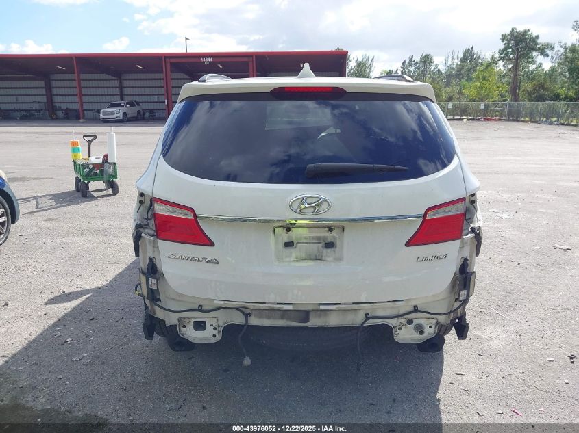 2014 Hyundai Santa Fe Limited VIN: KM8SR4HF8EU056570 Lot: 43976052