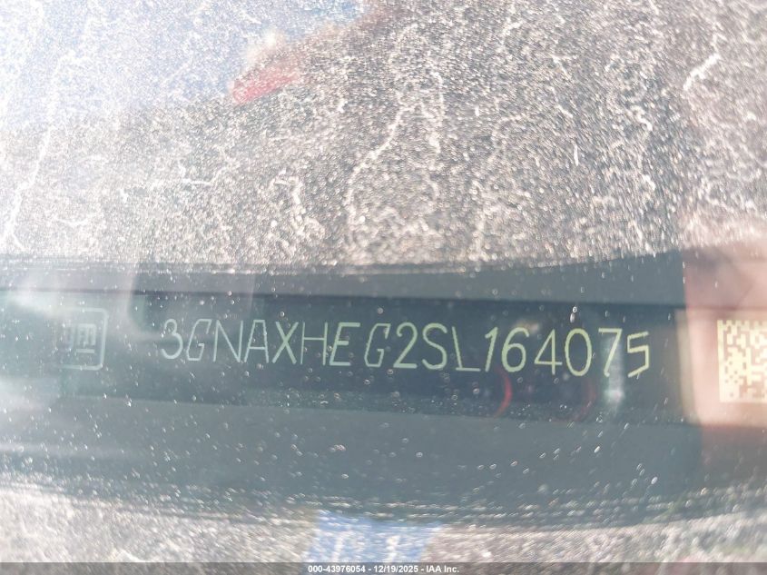 2025 Chevrolet Equinox Fwd Lt VIN: 3GNAXHEG2SL164075 Lot: 43976054