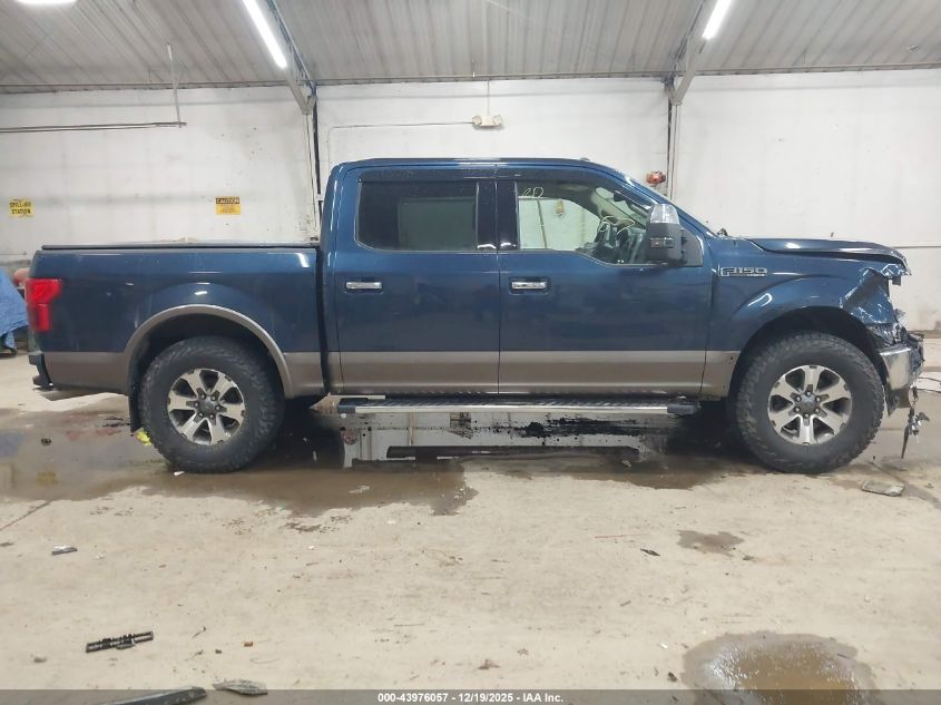 2018 Ford F-150 Lariat VIN: 1FTEW1EP5JFD25967 Lot: 43976057