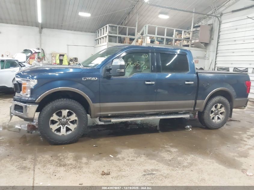 2018 Ford F-150 Lariat VIN: 1FTEW1EP5JFD25967 Lot: 43976057