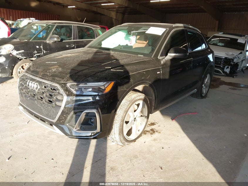 Vin: wa1eaafy9s2022246, lot: 44471754, audi q5 premium plus 45 tfsi s line quattro s tronic 20252