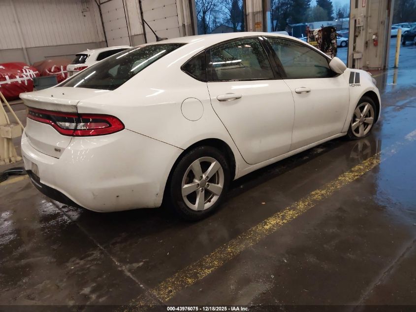 2015 Dodge Dart Sxt VIN: 1C3CDFBB0FD351077 Lot: 43976075