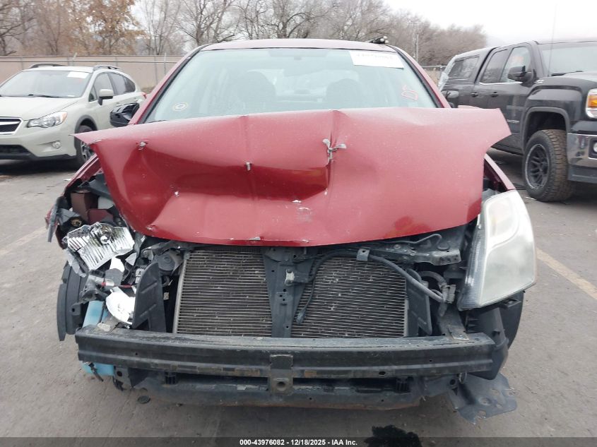 2010 Nissan Sentra 2.0S VIN: 3N1AB6AP7AL656555 Lot: 43976082