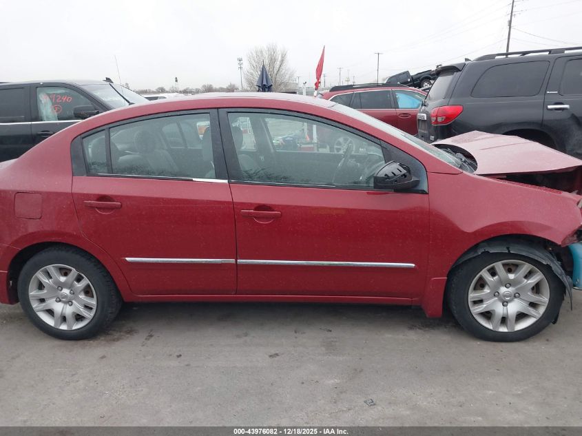 2010 Nissan Sentra 2.0S VIN: 3N1AB6AP7AL656555 Lot: 43976082