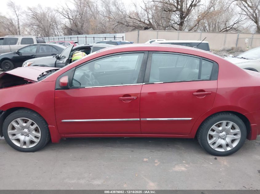 2010 Nissan Sentra 2.0S VIN: 3N1AB6AP7AL656555 Lot: 43976082