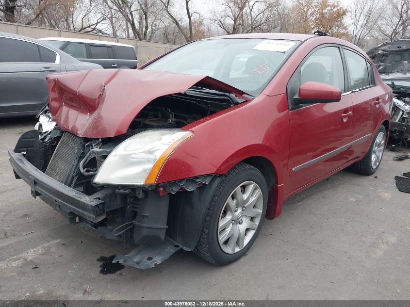 2010 Nissan Sentra 2.0S VIN: 3N1AB6AP7AL656555 Lot: 43976082