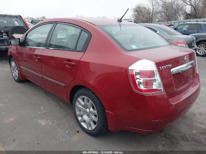 2010 Nissan Sentra 2.0S VIN: 3N1AB6AP7AL656555 Lot: 43976082