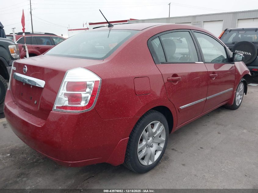 2010 Nissan Sentra 2.0S VIN: 3N1AB6AP7AL656555 Lot: 43976082
