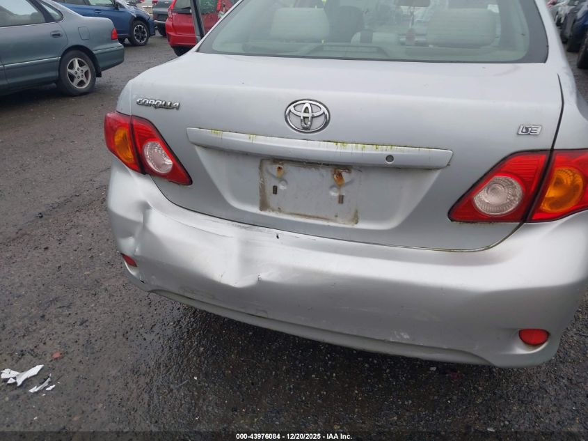 2009 Toyota Corolla Le VIN: JTDBL40E999066381 Lot: 43976084