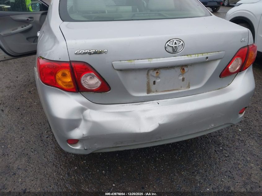 2009 Toyota Corolla Le VIN: JTDBL40E999066381 Lot: 43976084