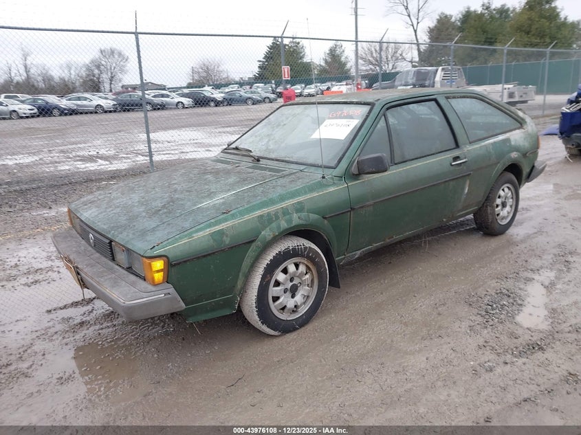 1982 Volkswagen Scirocco Deluxe