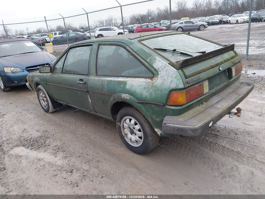 1982 Volkswagen Scirocco Deluxe