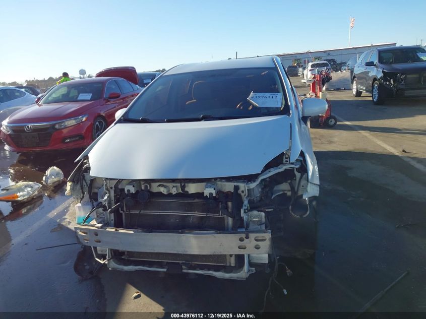 2014 Toyota Prius Two VIN: JTDKN3DU2E0391992 Lot: 43976112