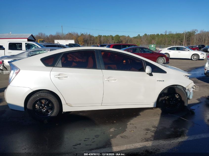 2014 Toyota Prius Two VIN: JTDKN3DU2E0391992 Lot: 43976112