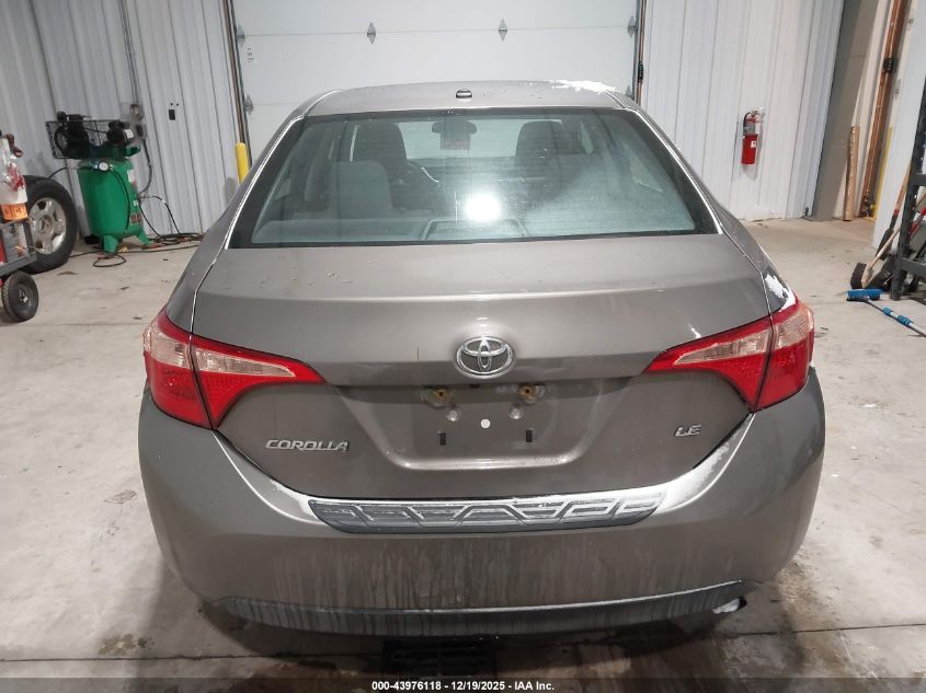 2017 Toyota Corolla Le VIN: 2T1BURHE0HC789995 Lot: 43976118