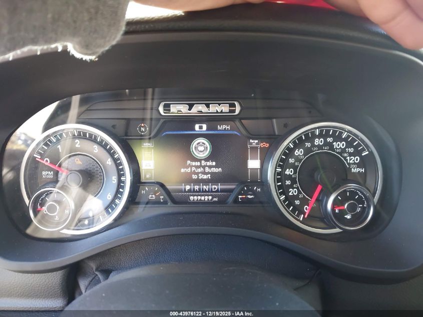 2020 Ram 1500 Big Horn 4X4 5'7 Box VIN: 1C6SRFFT0LN156363 Lot: 43976122