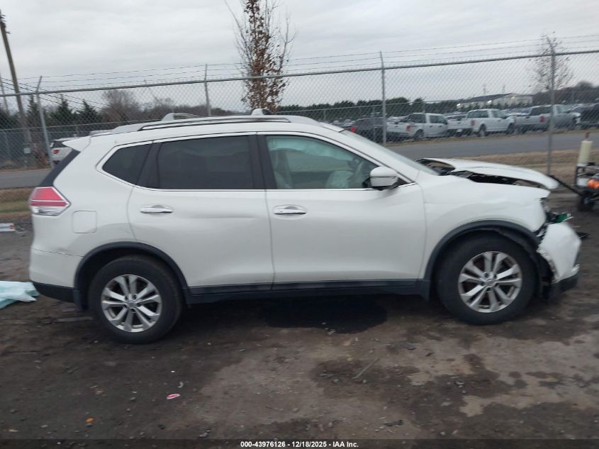 2015 Nissan Rogue Sv VIN: 5N1AT2MT8FC926869 Lot: 43976126