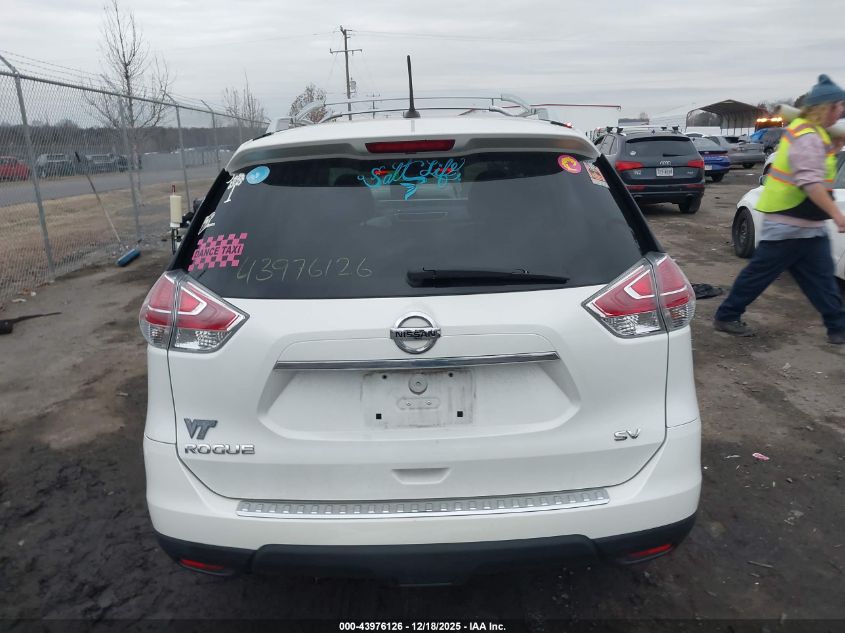 2015 Nissan Rogue Sv VIN: 5N1AT2MT8FC926869 Lot: 43976126