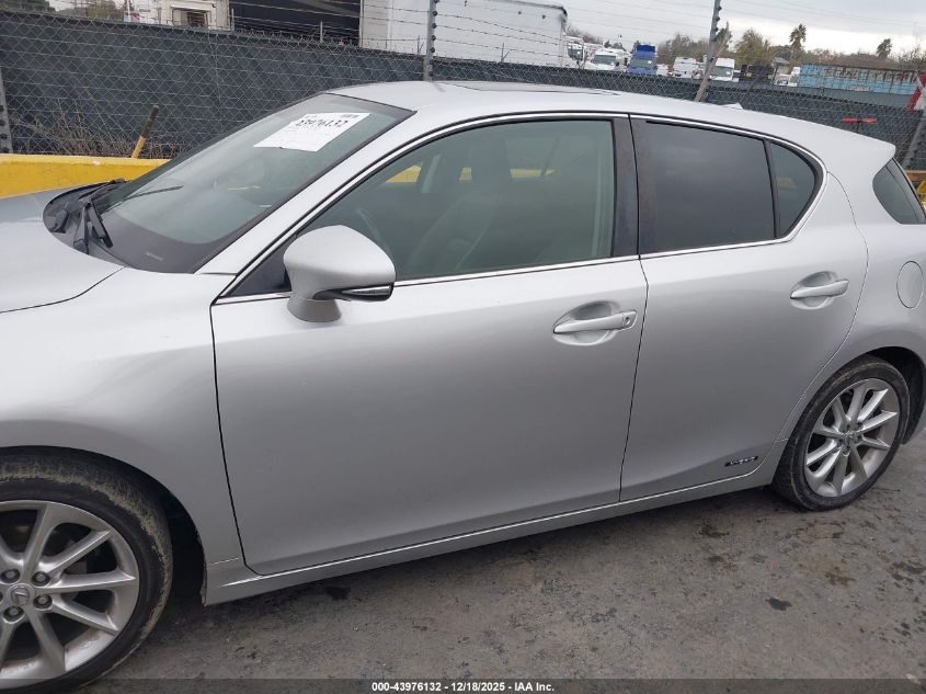 2013 Lexus Ct 200H VIN: JTHKD5BH6D2154704 Lot: 43976132