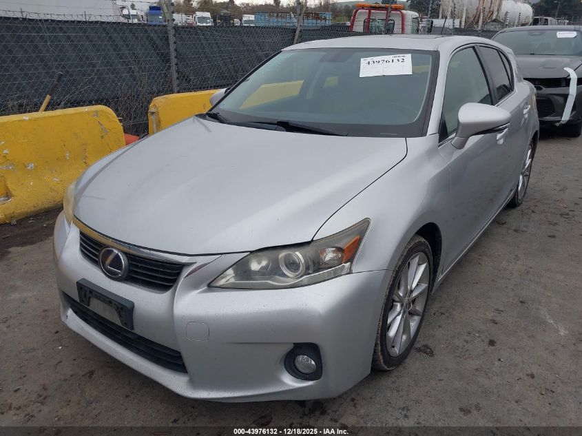 2013 Lexus Ct 200H VIN: JTHKD5BH6D2154704 Lot: 43976132