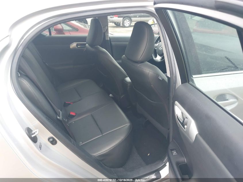 2013 Lexus Ct 200H VIN: JTHKD5BH6D2154704 Lot: 43976132