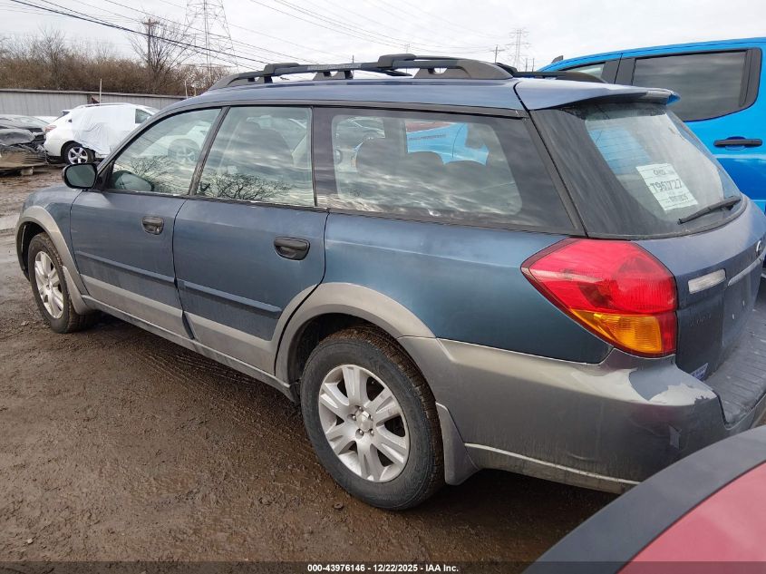 2005 Subaru Outback 2.5I