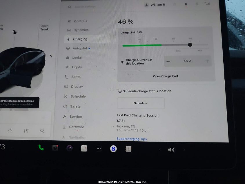2026 Tesla Model Y Premium Rear-Wheel Drive VIN: 7SAYGDED4TA589268 Lot: 43976149