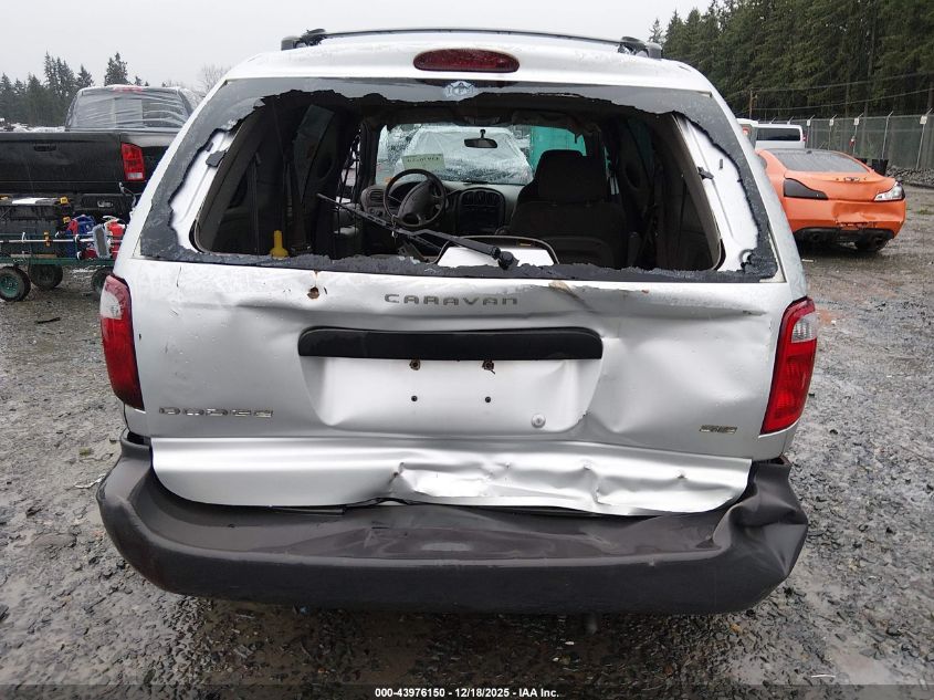 2003 Dodge Caravan Se VIN: 1D4GP25323B121651 Lot: 43976150