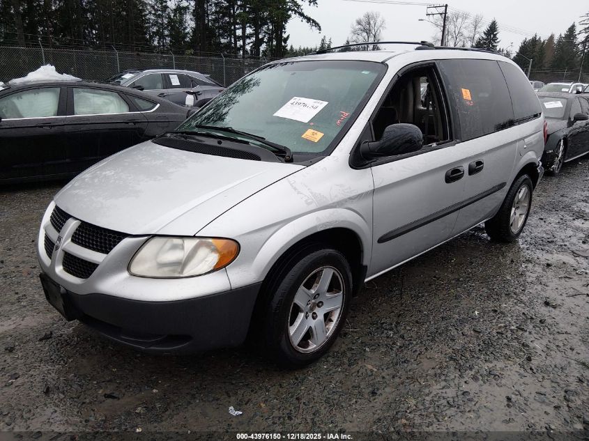 2003 Dodge Caravan Se VIN: 1D4GP25323B121651 Lot: 43976150