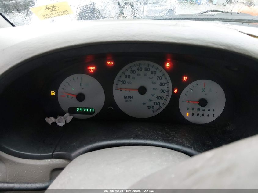 2003 Dodge Caravan Se VIN: 1D4GP25323B121651 Lot: 43976150