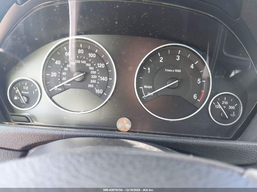 2014 BMW 328D VIN: WBA3D3C52EK155863 Lot: 43976154