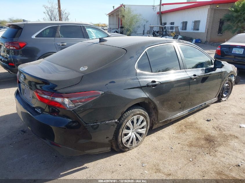 2022 Toyota Camry Le Hybrid VIN: 4T1C31AK4NU590824 Lot: 43976161