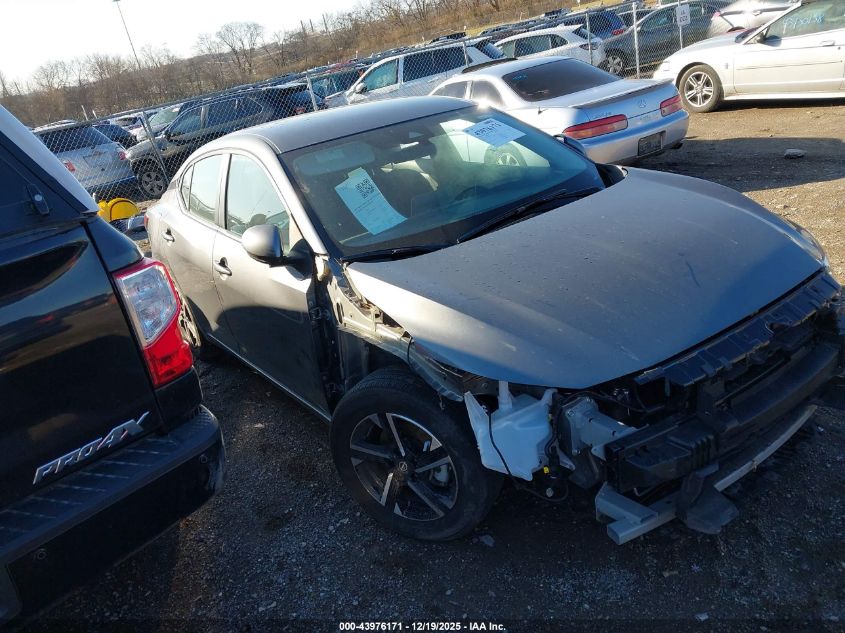 2025 Nissan Sentra Sv VIN: 3N1AB8CV8SY264082 Lot: 43976171