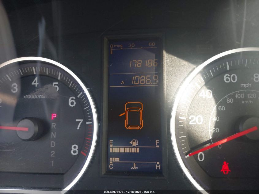 2011 Honda Cr-V Lx VIN: 5J6RE3H32BL021761 Lot: 43976173