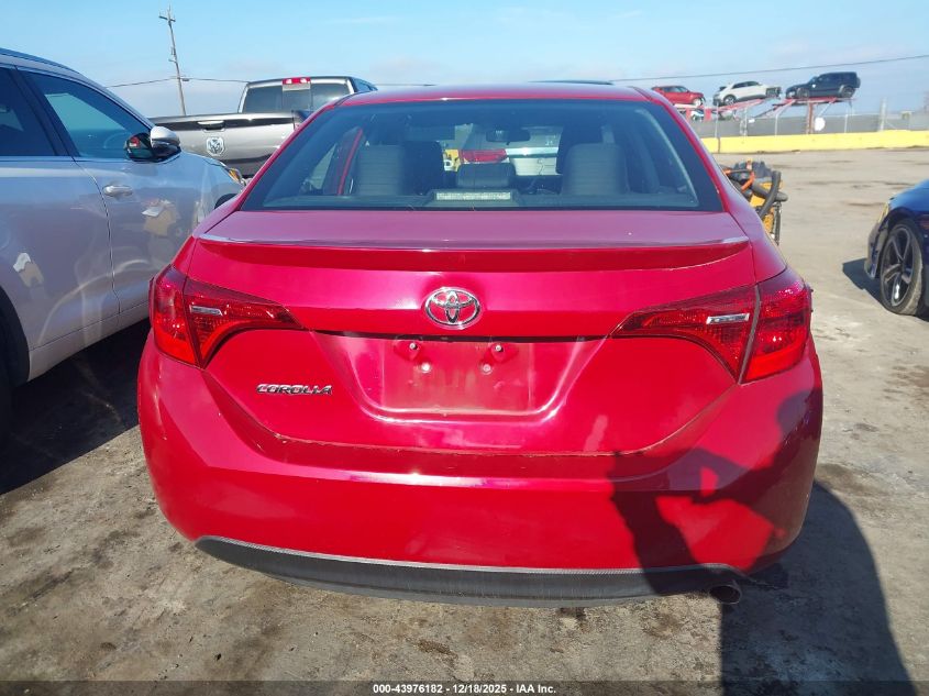 2017 Toyota Corolla Se VIN: 2T1BURHE2HC933112 Lot: 43976182