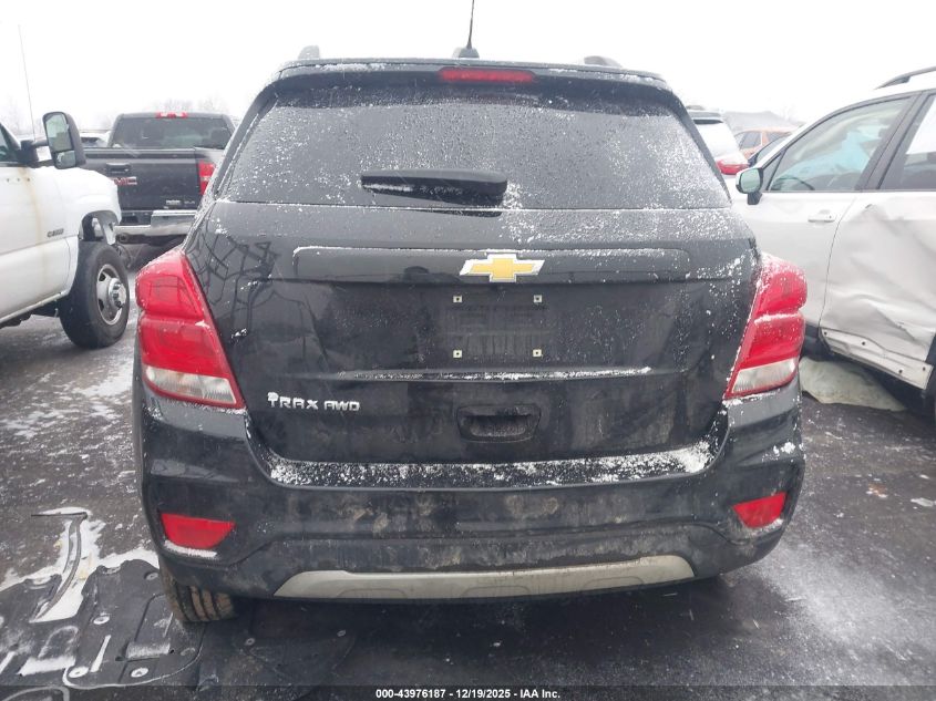 2022 Chevrolet Trax Awd Lt VIN: KL7CJPSM9NB564919 Lot: 43976187