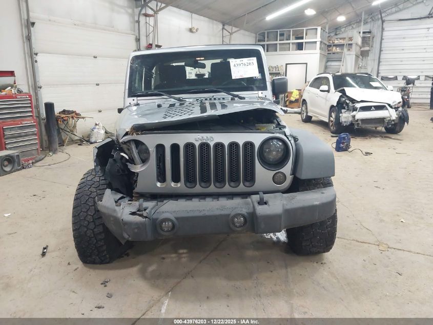 2013 Jeep Wrangler Sport VIN: 1C4AJWAG3DL602492 Lot: 43976203