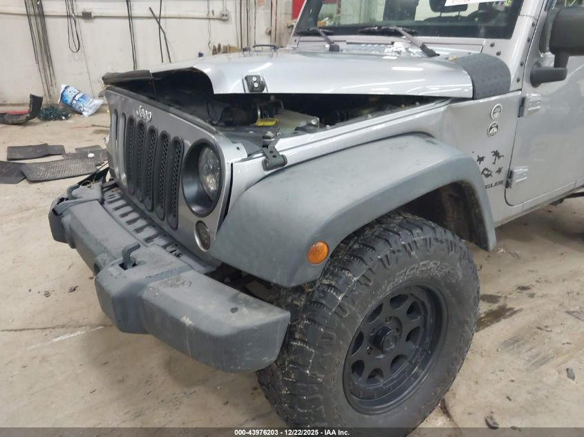 2013 Jeep Wrangler Sport VIN: 1C4AJWAG3DL602492 Lot: 43976203