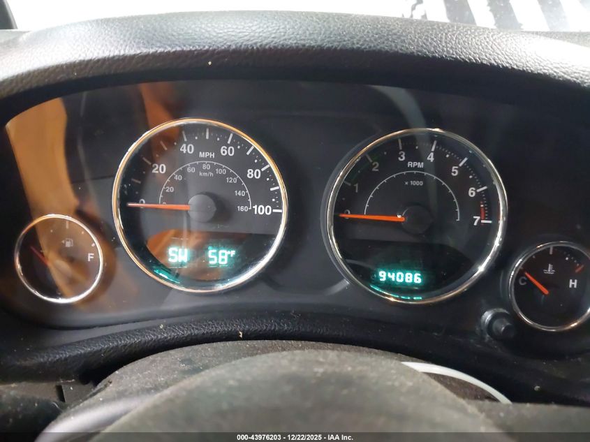 2013 Jeep Wrangler Sport VIN: 1C4AJWAG3DL602492 Lot: 43976203