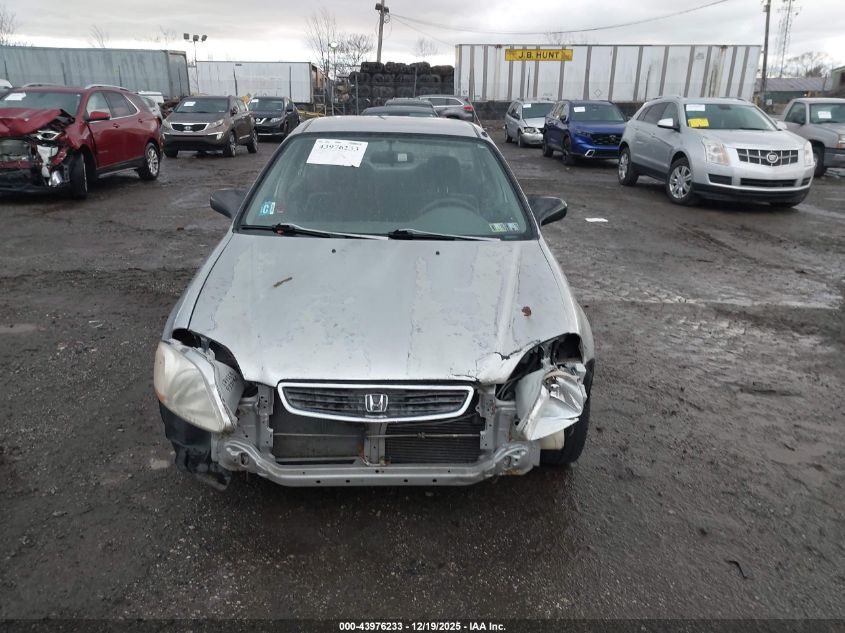 1998 Honda Civic Lx VIN: 2HGEJ6674WH517107 Lot: 43976233