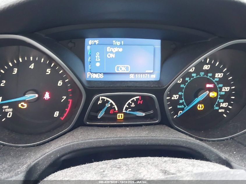 2014 Ford Focus Se VIN: 1FADP3F26EL353393 Lot: 43976239