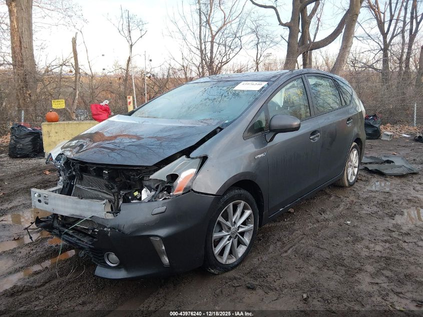 2012 Toyota Prius V Five VIN: JTDZN3EU7C3167903 Lot: 43976240