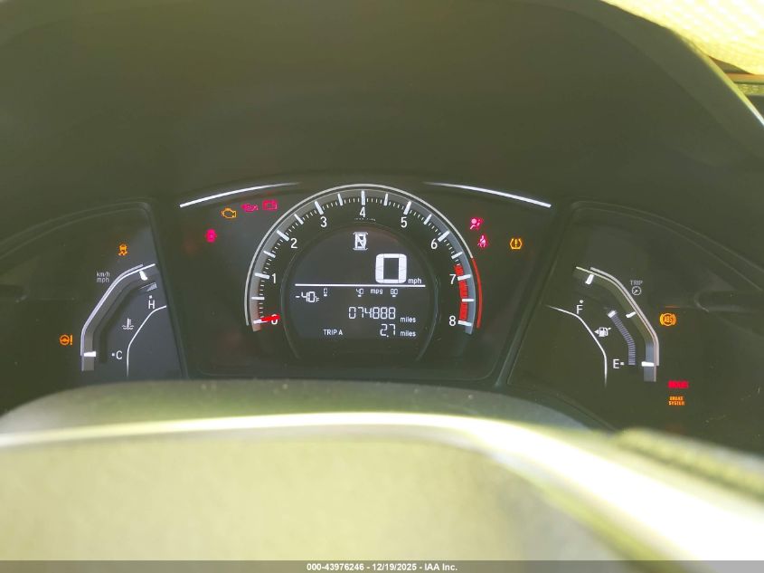 2016 Honda Civic Lx VIN: 2HGFC2F58GH523533 Lot: 43976246